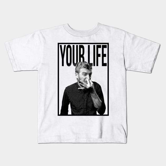 Your Life Stinks Kids T-Shirt by Daribo